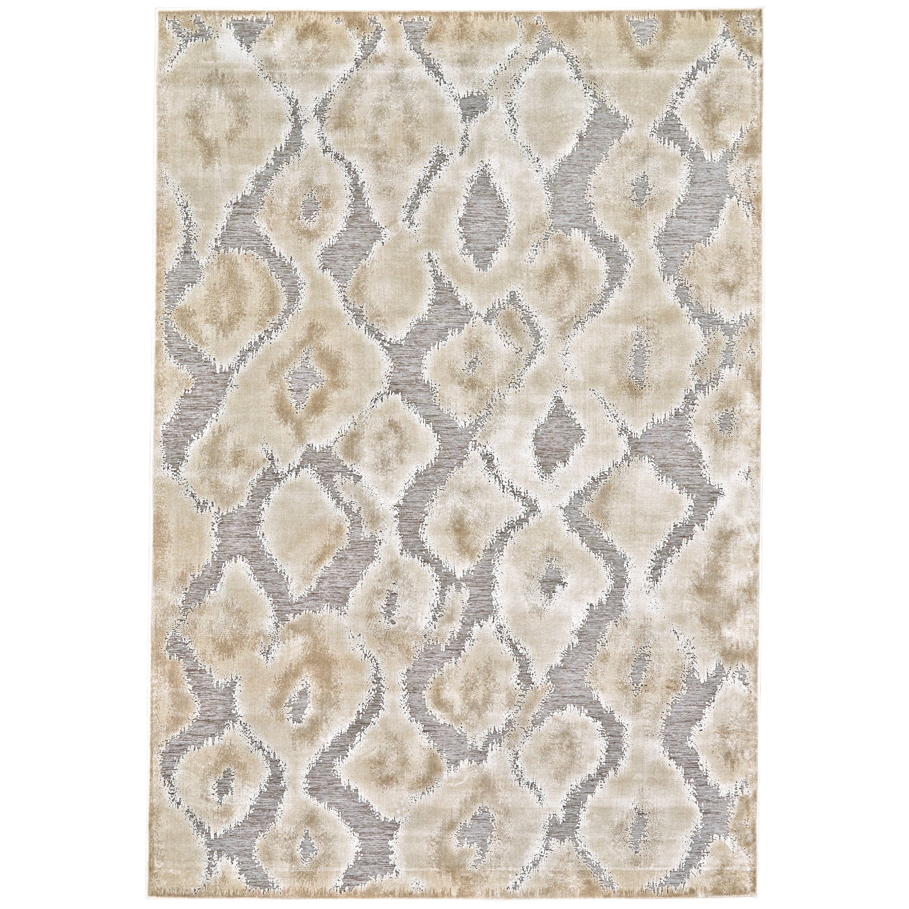 Feizy Rugs Saphir Zam Pewter/Gray 7'-6